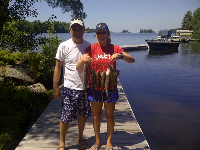 father-daughter fishing :)